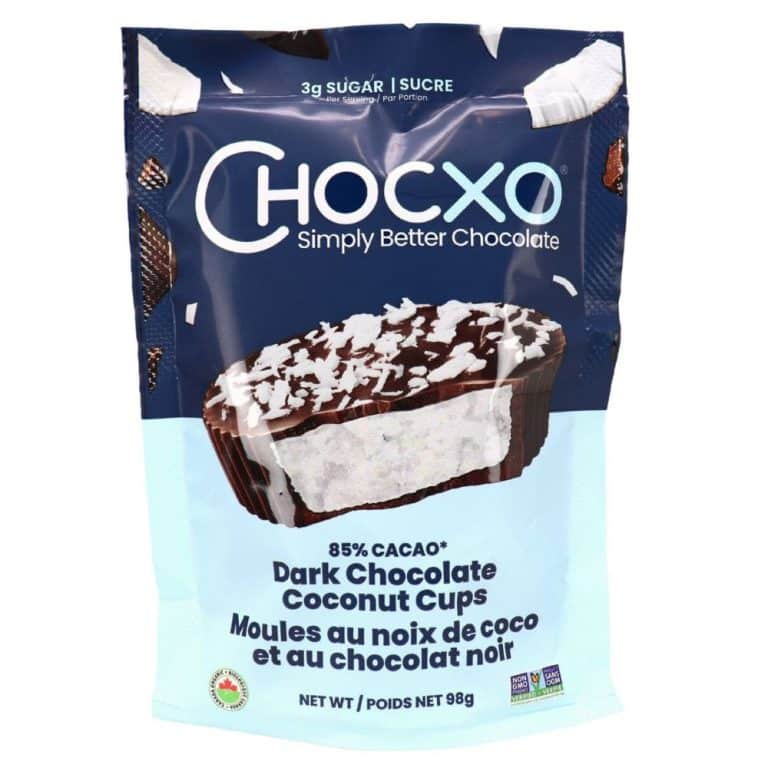 moules À la noix de coco et au chocolat noir