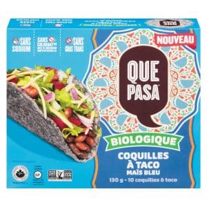 coquilles À taco maÏs bleu 130gr