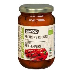 poivrons rouges rÔtis bio