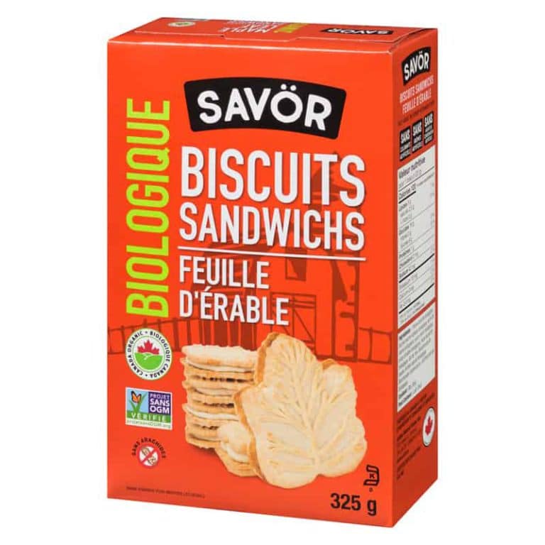 biscuit feuille d'Érable bio
