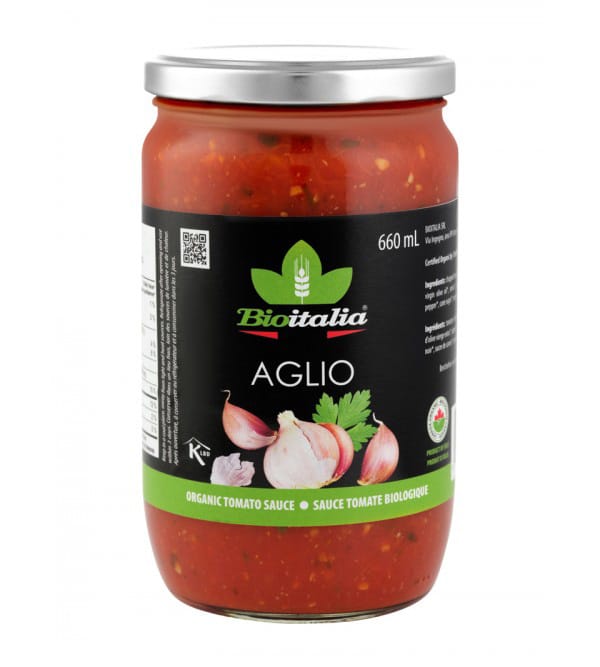sauce aglio bio