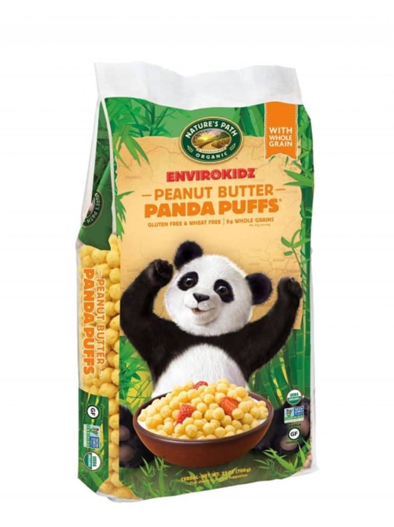 eco pac panda puff beurre d'arachide bio