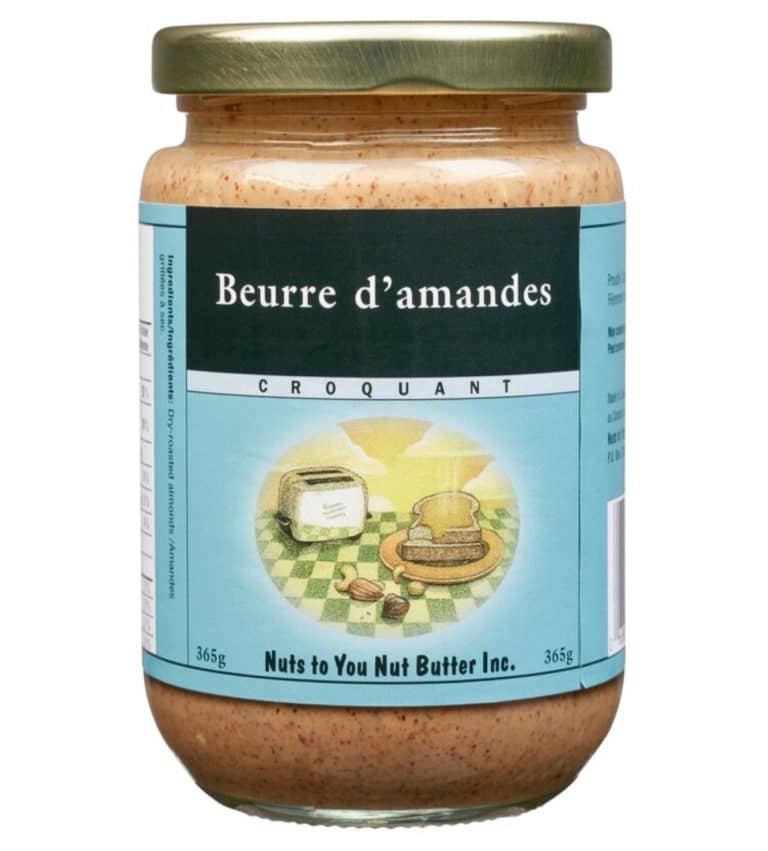 beurre d'amande croquant