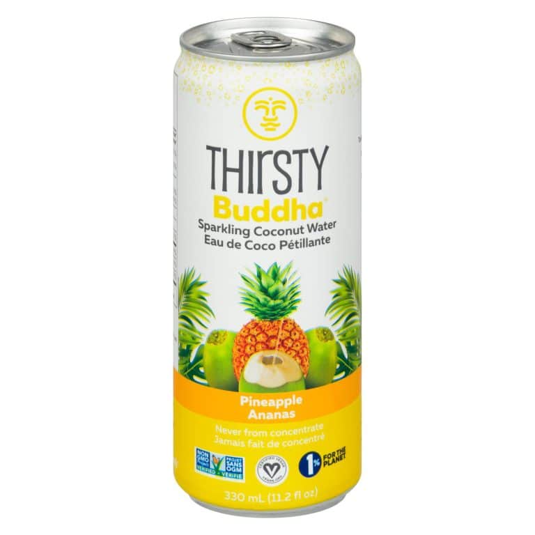 eau de noix de coco gazÉifiÉe ananas