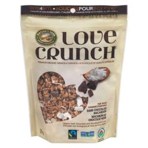 granola love crunch macaron chocolat noir bio