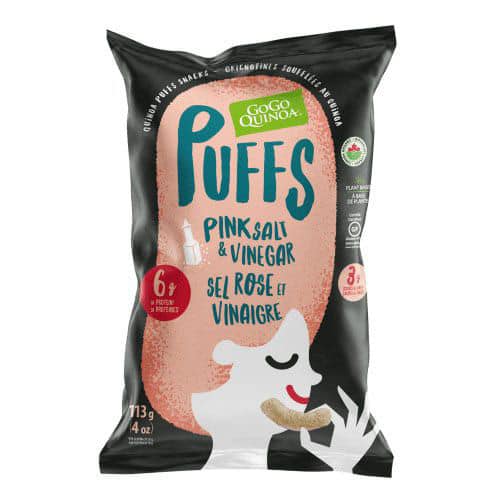 quinoa puffs sel rose et vinaigre
