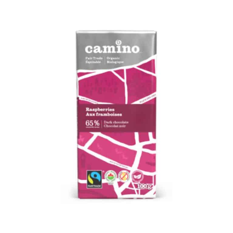 chocolat noir framboise bio 65%