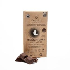 FAIR TRADE DARK CHOCOLATE 72%