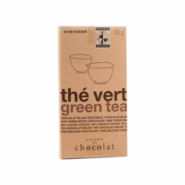 chocolat blanc thÉ vert Équitable