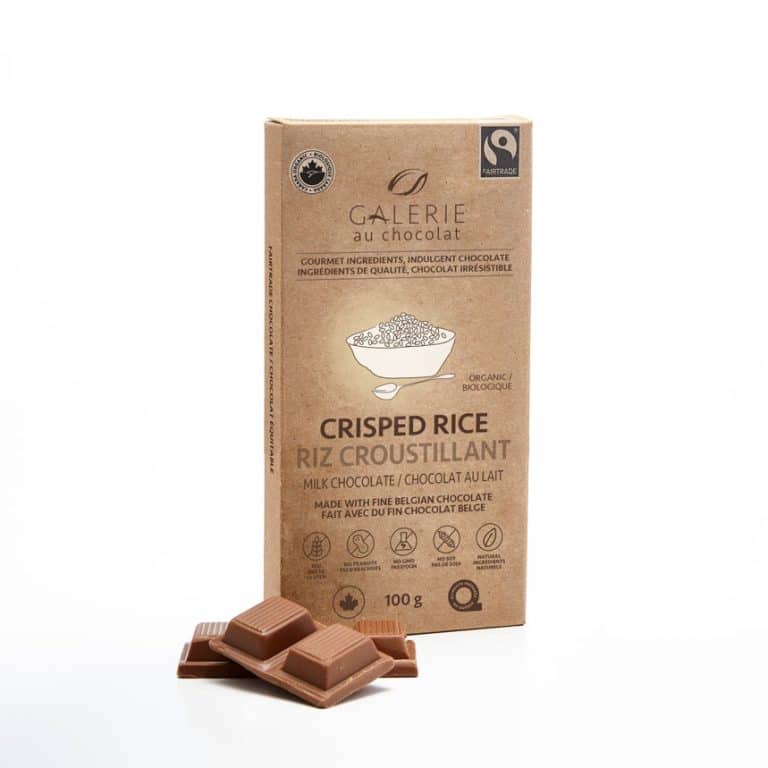 chocolat noir riz croustillant Équitable