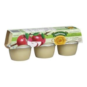 UNSWEETENED ORGANIC APPLE SAUCE