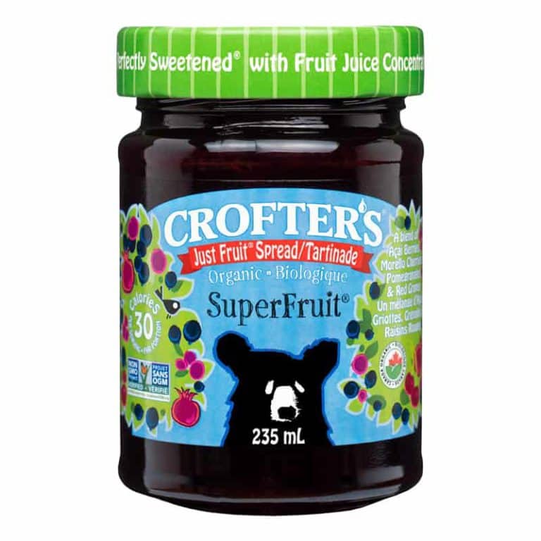 tartinade super fruit bio just fruit