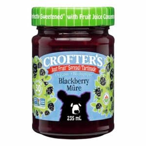 JUST FRUIT ORGANIC BLACKBERRIES SPREAD
