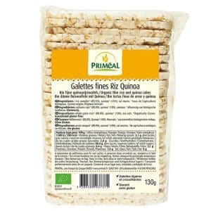 galette fine riz quinoa bio