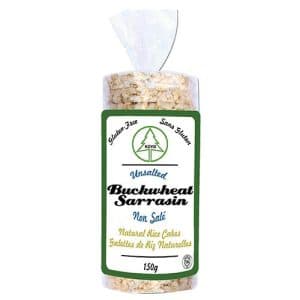 galettes de riz bio sarrasin non salÉes