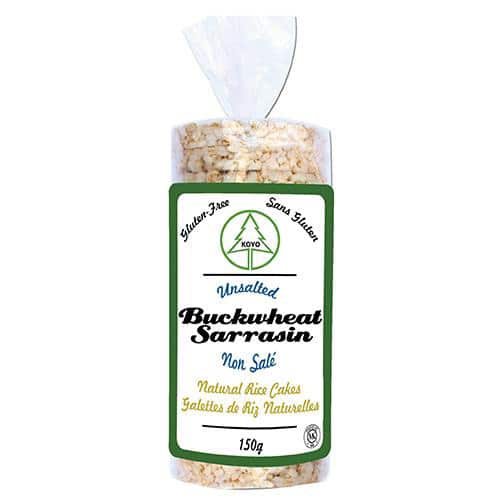galettes de riz bio sarrasin non salÉes