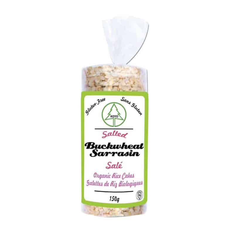 galettes de riz bio sarrasin salÉes