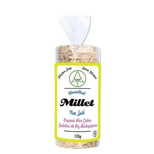 galettes de riz bio millet non salÉes