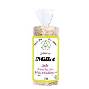galettes de riz bio millet salÉes