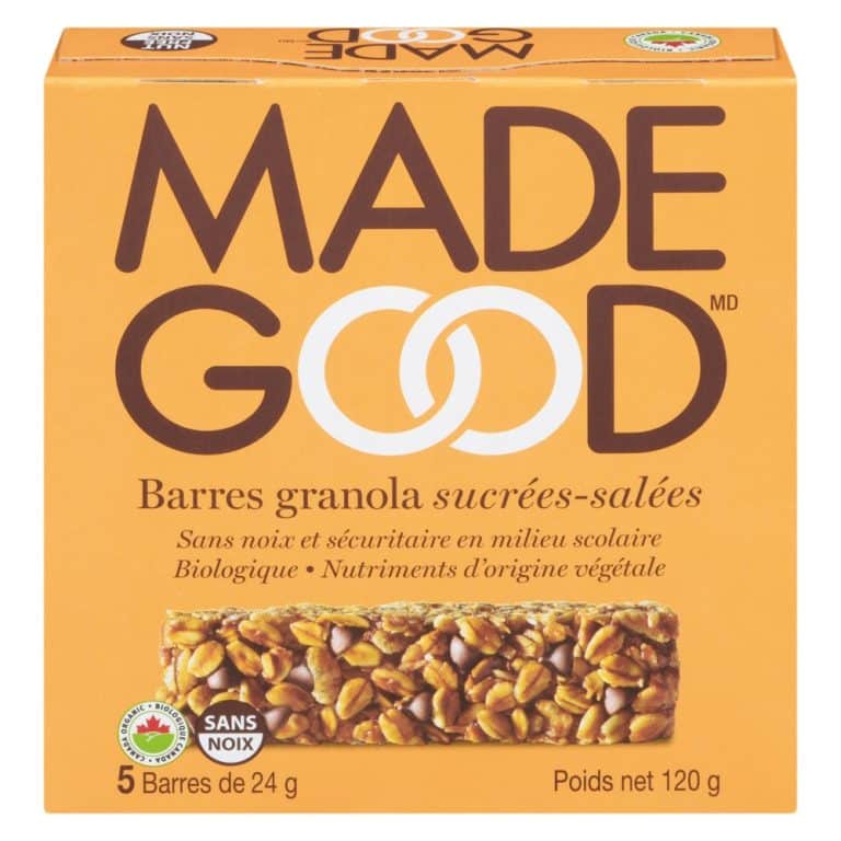 barres granola sucrÉe salÉe bio