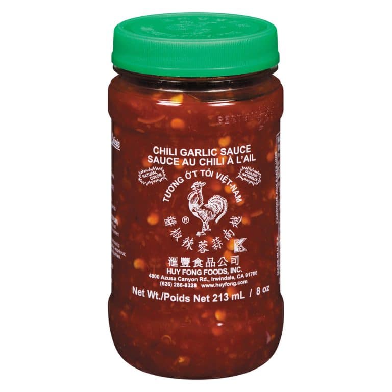 sauce piments et ail