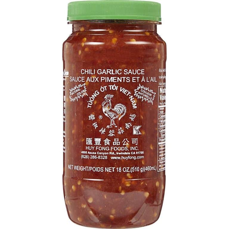 sauce piments et ail