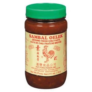sauce sambal oelek chili