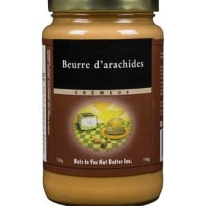 beurre arachide crÉmeux