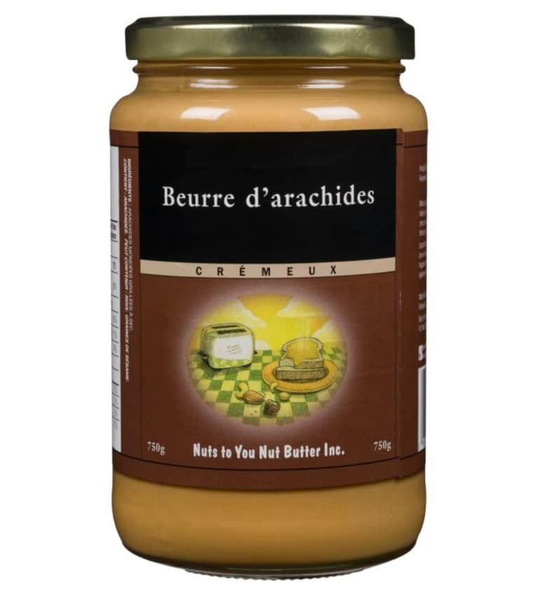 beurre arachide crÉmeux