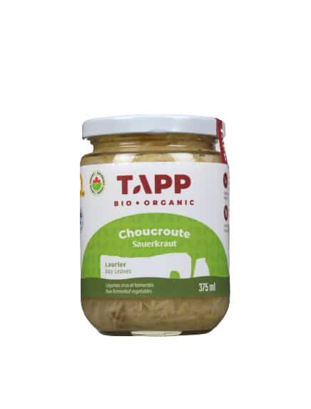choucroute bio avec feuilles de laurier
