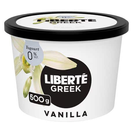 yogourt grec vanille