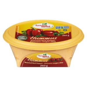 hummus poivrons rouges rÔtis