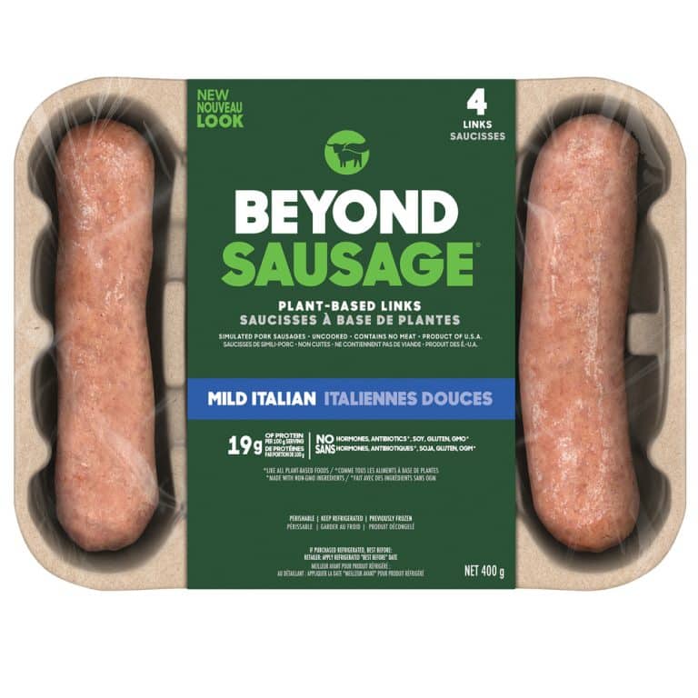 saucisses italiennes douces À base de plantes