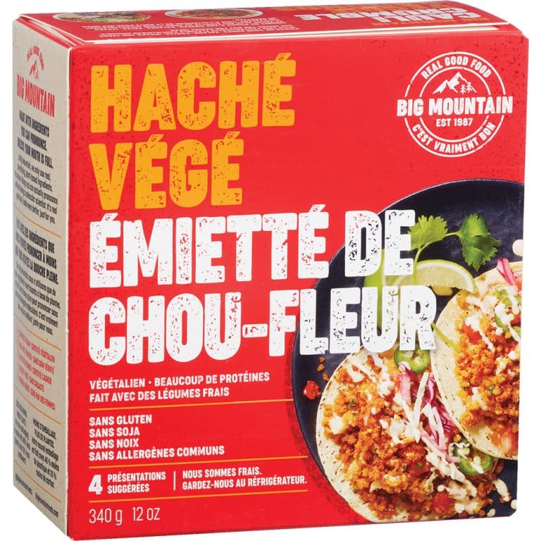 hachÉ vÉgÉ, ÉmiettÉ de chou fleur