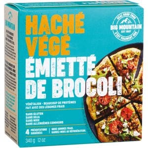 hachÉ vÉgÉ, ÉmiettÉ de brocoli