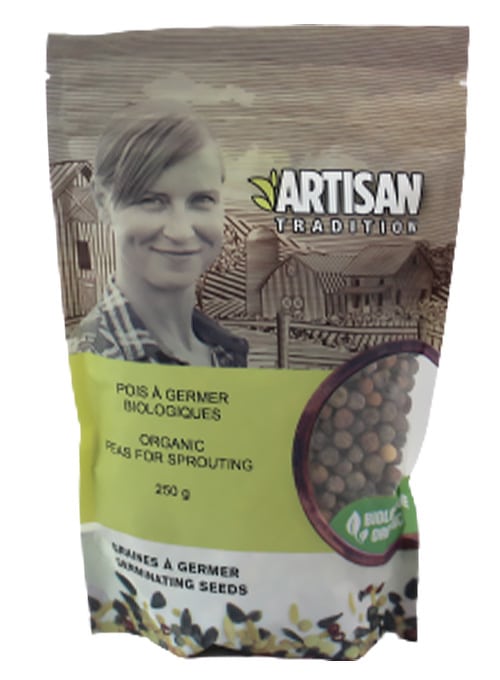 pois entier À germer bio