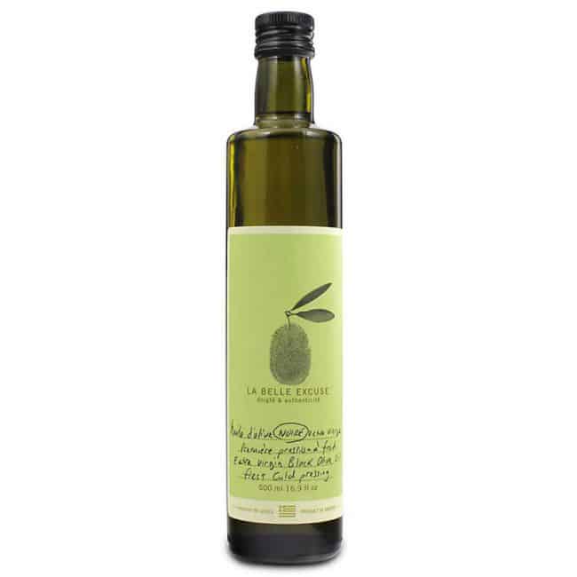 huile d'olive extra vierge (noire)
