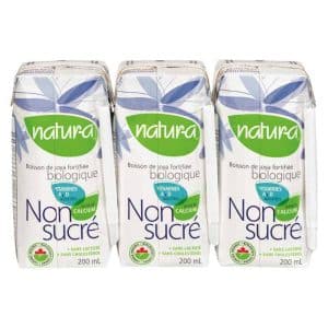 boisson de soya sans sucre bio
