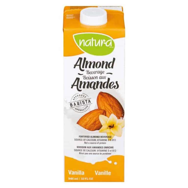 boisson aux amandes vanille