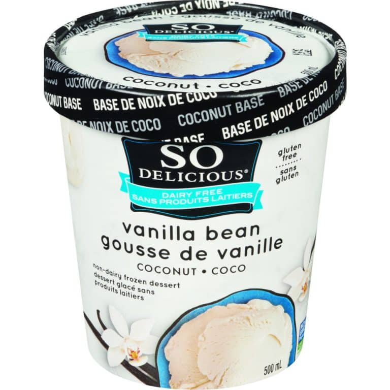 dessert glacÉ au lait de coco vanille