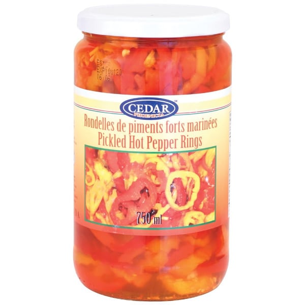 piments forts en rondelle