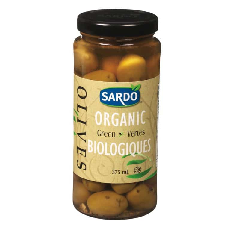 olive verte entiÈre bio