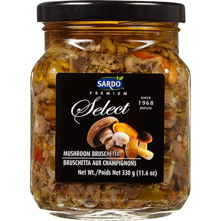 bruschetta aux champignons sauvages