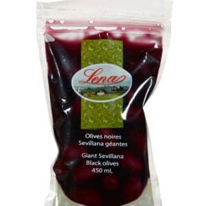 GIANT BLACK SEVILLANA OLIVES