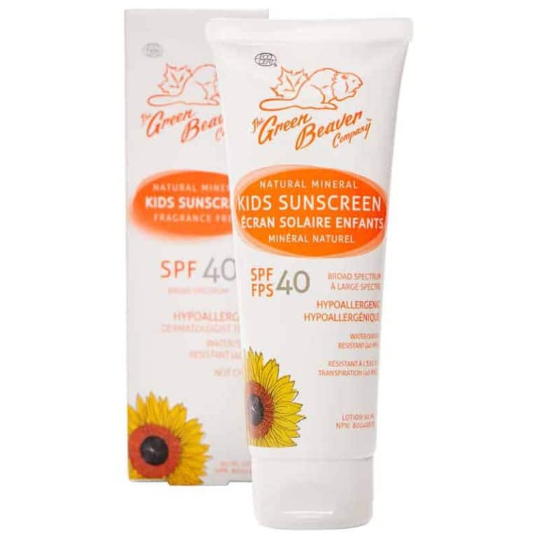 Écran solaire bio fps 40 pour enfants