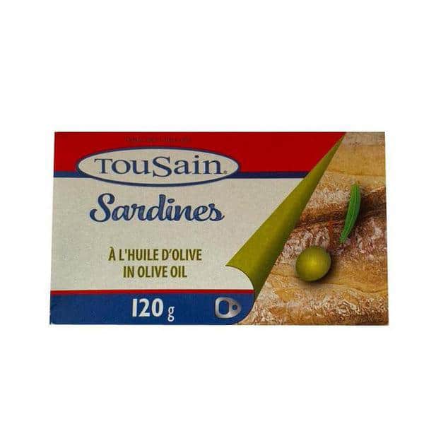 sardine dans l'huile d'olive