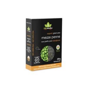 penne aux petits pois bio