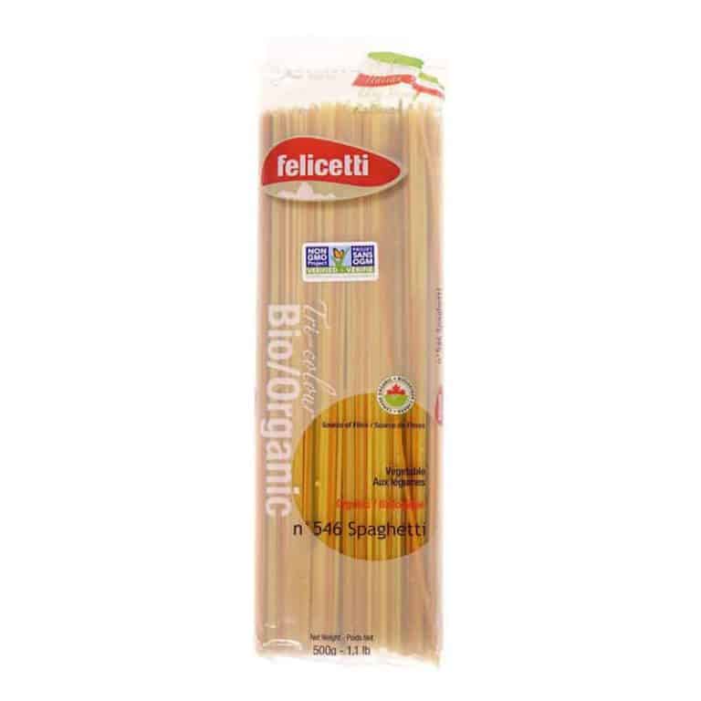 spaghetti lÉgume bio