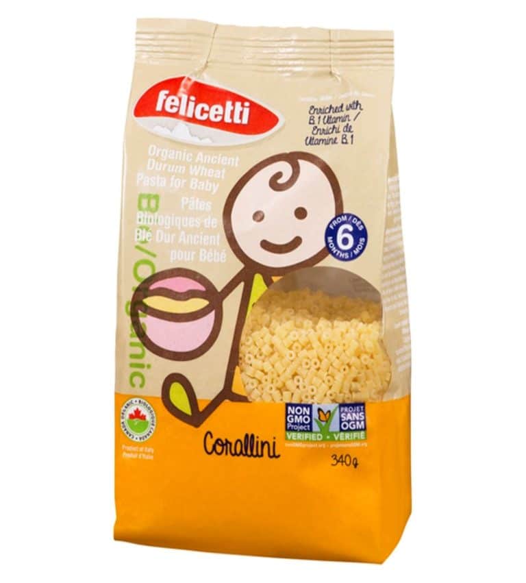 corallini pÂtes blÉ dur ancient pour bÉbÉ bio