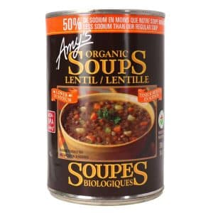 ORGANIC LENTIL SOUP LOW SODIUM